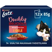 Kattmat Agail Doubly Delicious Mix Selection géle 12-p 1020g Latz