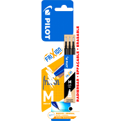 Frixion Refill Svart 3-p Pilot