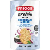 Proteinkakor Sourcream & Onion 125g Friggs