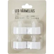 LED Värmeljus 4p timer ICA