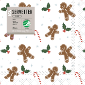 Servett 25cm Joy 20-p ICA