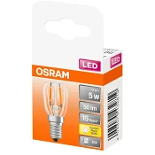 LED Päronlampa T26 E14 70lm(5W) Osram