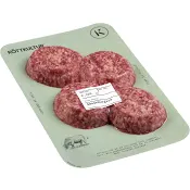 Smashburgare Färska 320g Köttkultur