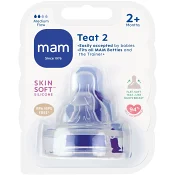 Dinapp Teat Stl 2 2m+ 2-p MAM
