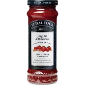 Marmelad Jordgubb & Rabarber 284g St.Dalfour