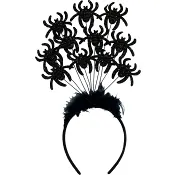 Diadem med spindlar Festive