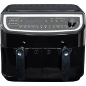 Airfryer dubbel 2 x 4,5L Gastronoma