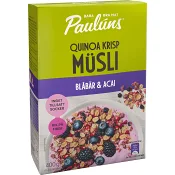 Müsli Blåbär & Acai 400g Paulúns