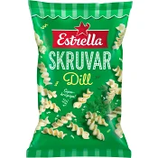 Snacks Dillskruvar 80g Estrella