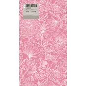 Servett Flow Dusty pink 11x20cm 15-p ICA