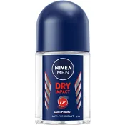 Deodorant Roll On Dry Impact 25ml Nivea men