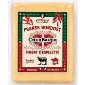 Fransk Bondost Baskisk Chili 180g Onetik