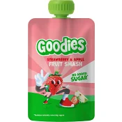 Barnsnacks Strawberry & apple 3år 100g Goodies