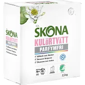 Tvättmedel Kulörtvätt Parfymfri 2,5kg ICA Skona