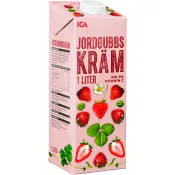Jordgubbskräm 1l ICA
