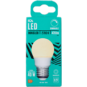 LED Klot E27 470lm(40W) Dimbar ICA