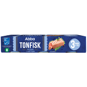 Tonfisk i vatten 3-p 285g Abba