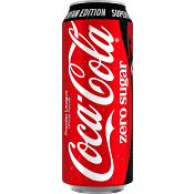 Läsk Cola Zero 50cl Coca-Cola