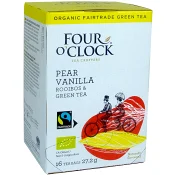 Pear Vanilla Rooib Päron Vanilj 32g Four O'Clock