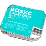 Med lock Aluminiumform 4,5dl 8-p ICA Basic