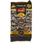 Solrosfrön svarta rostade saltade 250g Besler