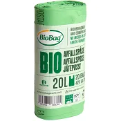 Avfallspåse komposterbar 20L 20p BioBag