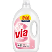 Tvättmedel Flytande Color Parfymfri Miljömärkt 2440ml Via