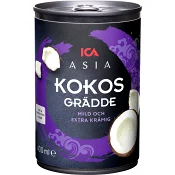 Kokosgrädde 400ml ICA Asia