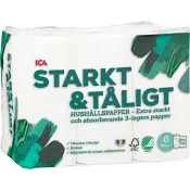Hushållspapper Starkt & Tåligt 6-p ICA