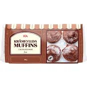 Chokladmuffins Krämfyllda 8-pack 240g ICA