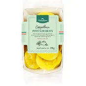 Pasta Cappellacci Pesto & Burrata Färsk 250g ICA Selection