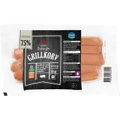 Grillkorv Extra fin 75% Kötthalt 500g ICA