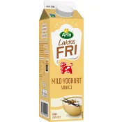 Vaniljyoghurt Mild Laktosfri 2,6% 1000g Arla Ko®