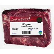 Högrev Färsk av nöt ca 1kg Smak av Svea