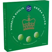 Gåvoask Gröna kulor 500g Fazer