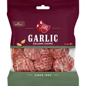Salami Chips Garlic 80g Göl