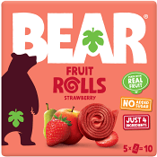 Fruktrullar Jordgubb 100g Bear