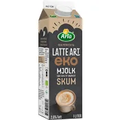 Mjölk Latte Art® Ekologisk 2,6% 1l Arla®