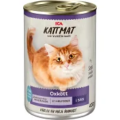 Kattmat Oxkött i sås 400g ICA