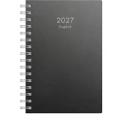 Kalender Dagbok svart ECO line
