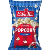 Popcorn Färdigpoppade Saltade 65g Estrella