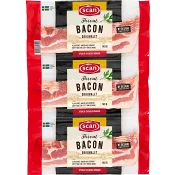 Bacon Skivat 3-pack 420g Scan