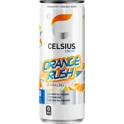 Energidryck Orange Rush 35.5cl Celsius