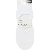 Invisible socka 3p vit mywear