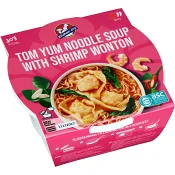Tom yum noodle soup shrimp wonton 240g Kitchen Joy