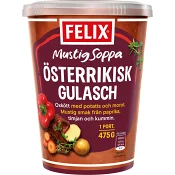 Österikisk Gulaschsoppa 475g Felix