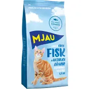 Kattmat Fisk & naturliga råvaror 1,75kg Mjau