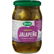 Jalapeño Skivad 320g Sevan