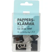 Pappersklämma 25 mm 6 stycken