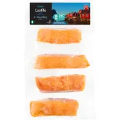 Laxfilé Fryst 4-p 500g Pacific brand